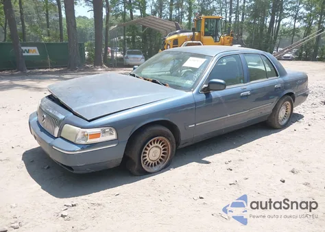 2008 Mercury Grand Marquis Gs from USA, damaged, VIN 2MEFM74V88X603917